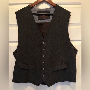 Black Brown 1826 Dark Gray Vest